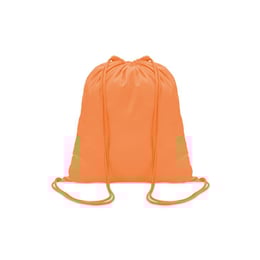 More Than Gifts Чанта за спорт Colored, тип мешка, памук, оранжева