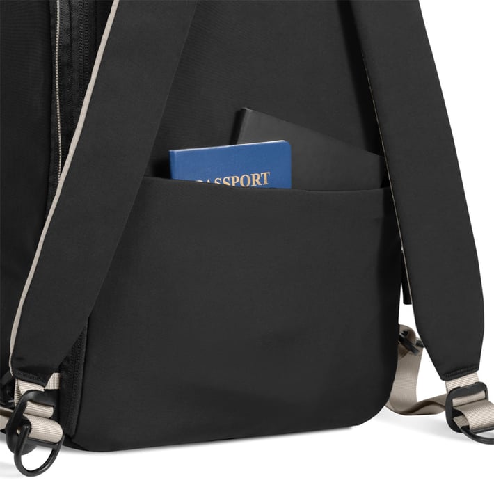 XD Раница Design Switch, с две лица, 16'', 22 L, бежово и черно