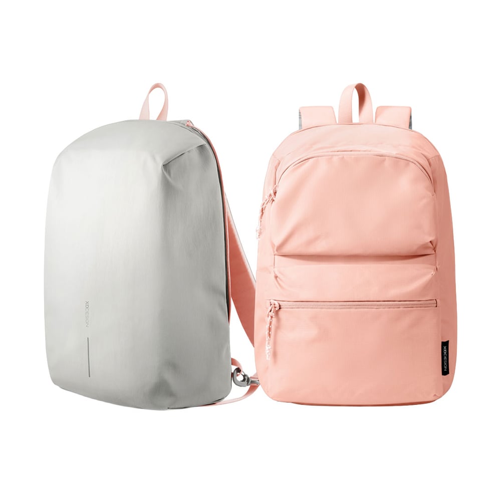 XD Раница Design Switch, с две лица, 16'', 22 L, сиво и розово