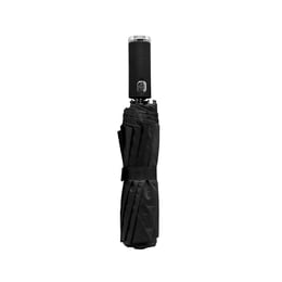 Чадър Flashlight, автоматичен, диаметър 102 cm, дръжка-фенер, черен