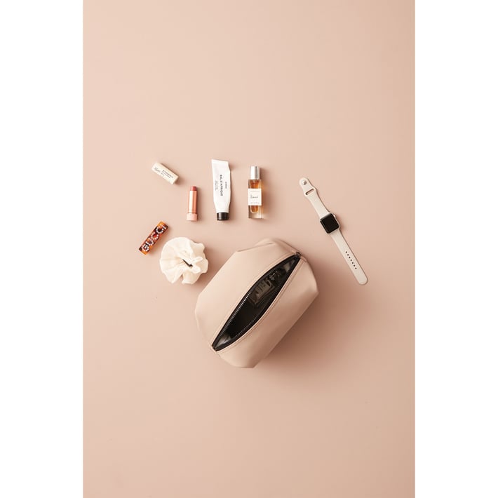 Несесер Vinga Baltimore, козметичен, набук PU, бежов