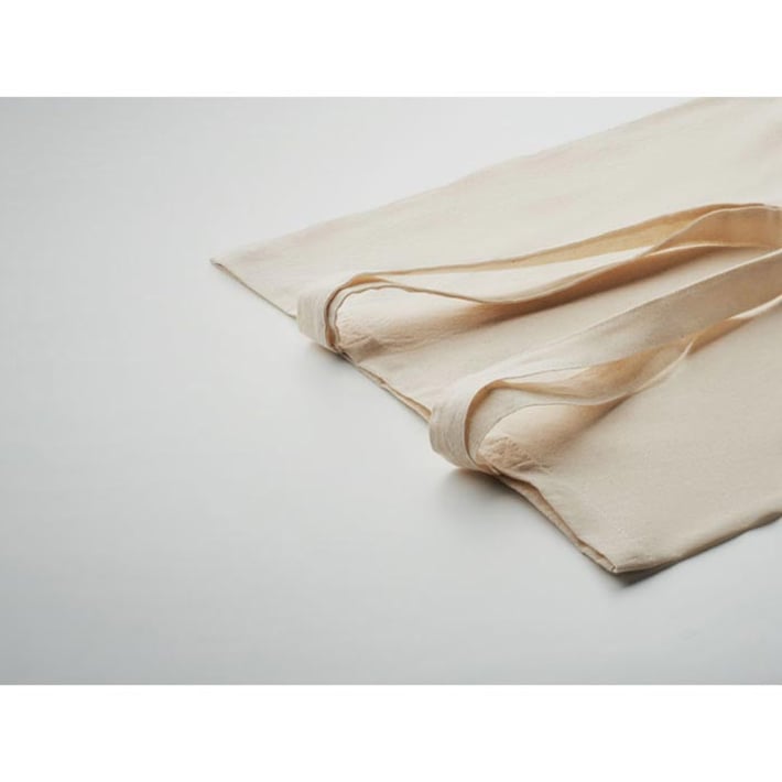 More Than Gifts Чанта Shoppi, с дълги дръжки, 70% памук, 380 х 420 mm, бежова