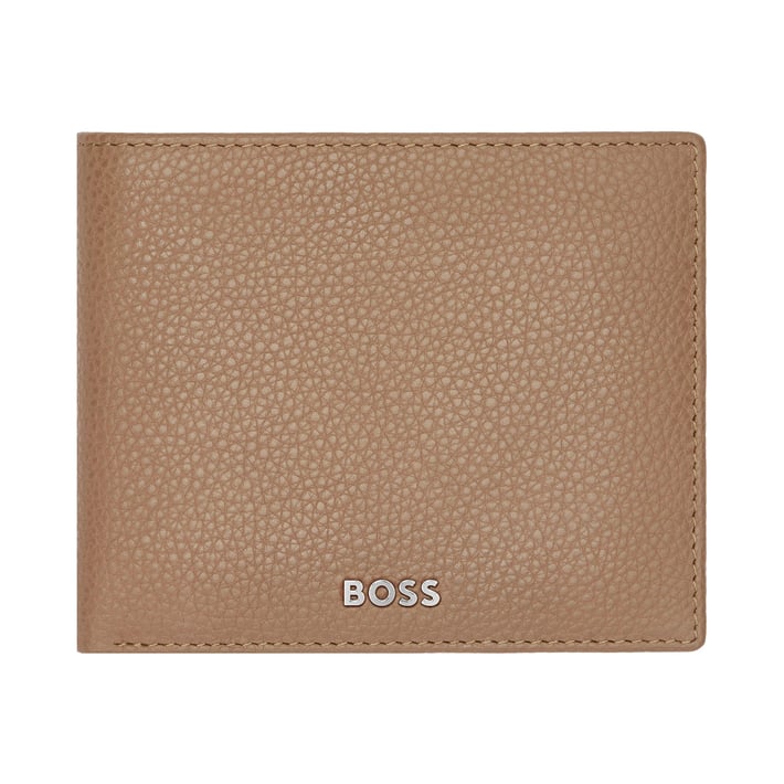 Hugo Boss Портфейл Classic Grained, карамел