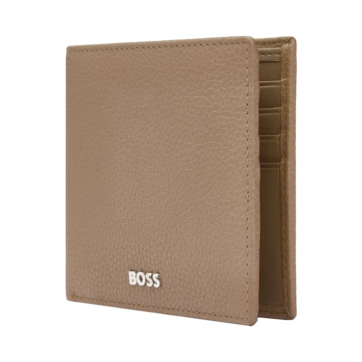 Hugo Boss Портфейл Classic Grained, карамел