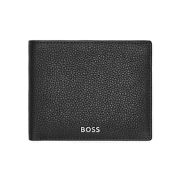 Hugo Boss Портфейл Classic Grained, с отделение за монети, черен