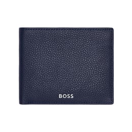 Hugo Boss Портфейл Classic Grained, тъмносин