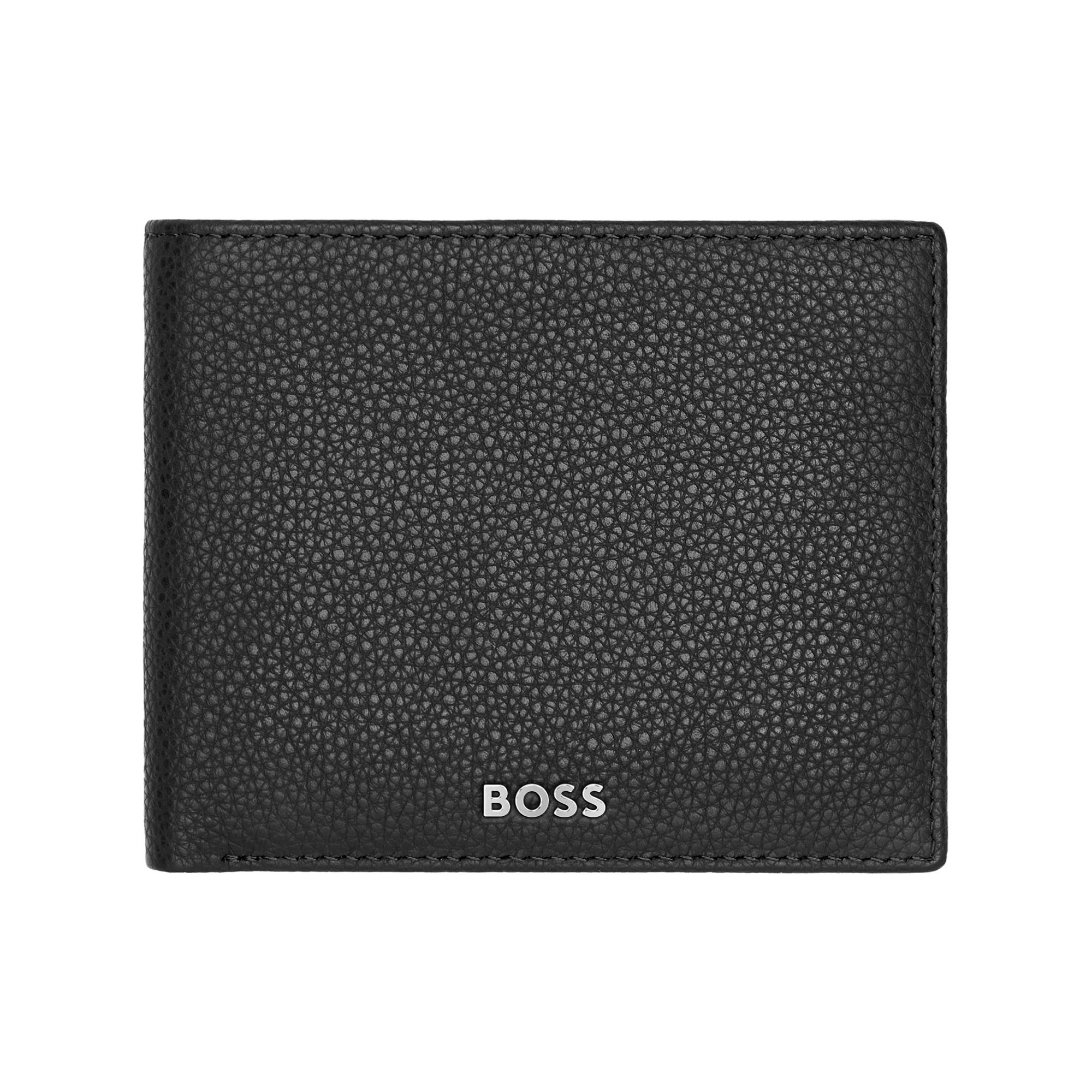 Hugo Boss Портфейл Classic Grained, черен