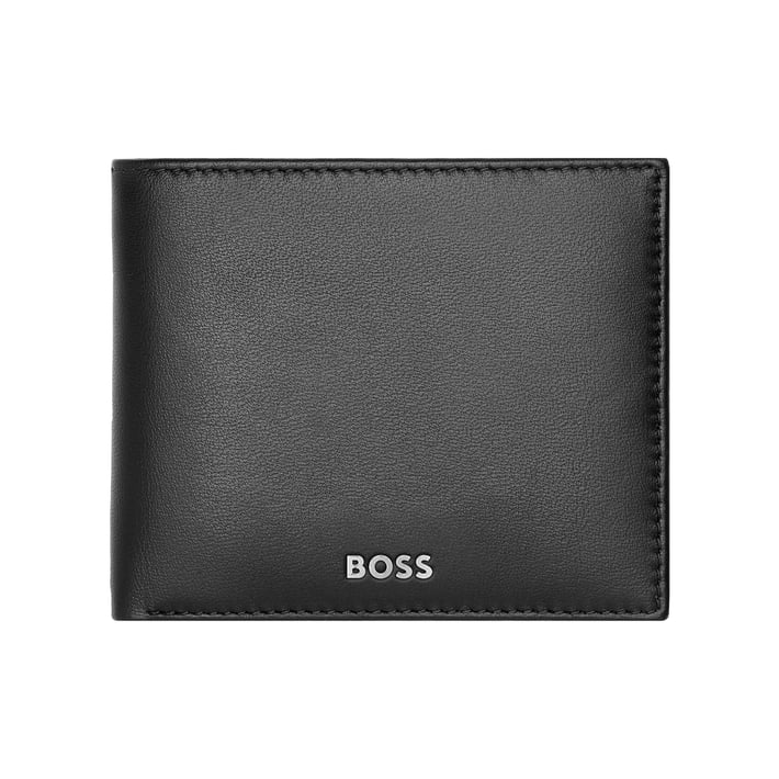 Hugo Boss Портфейл Classic Smooth, черен