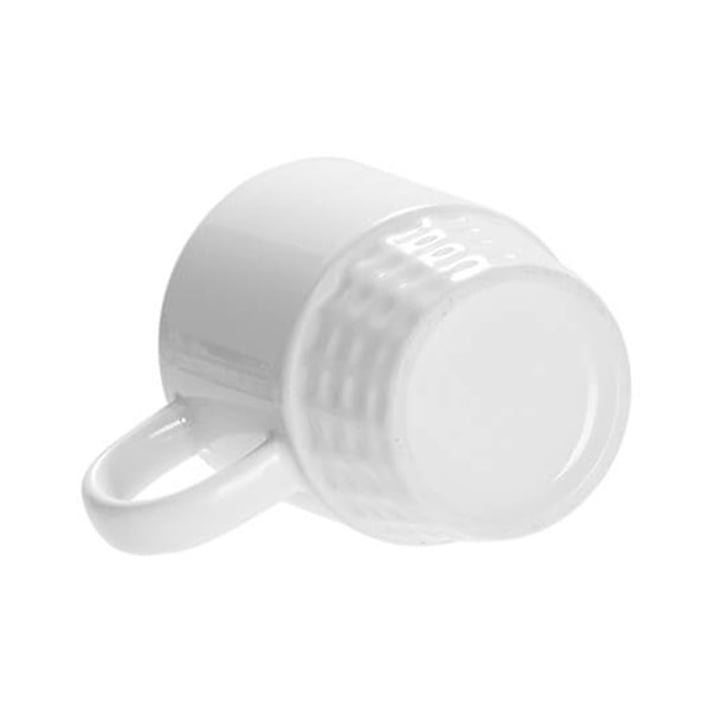 BESTSUB Чаша Stacking, керамична, с дръжка, 300 ml, бяла