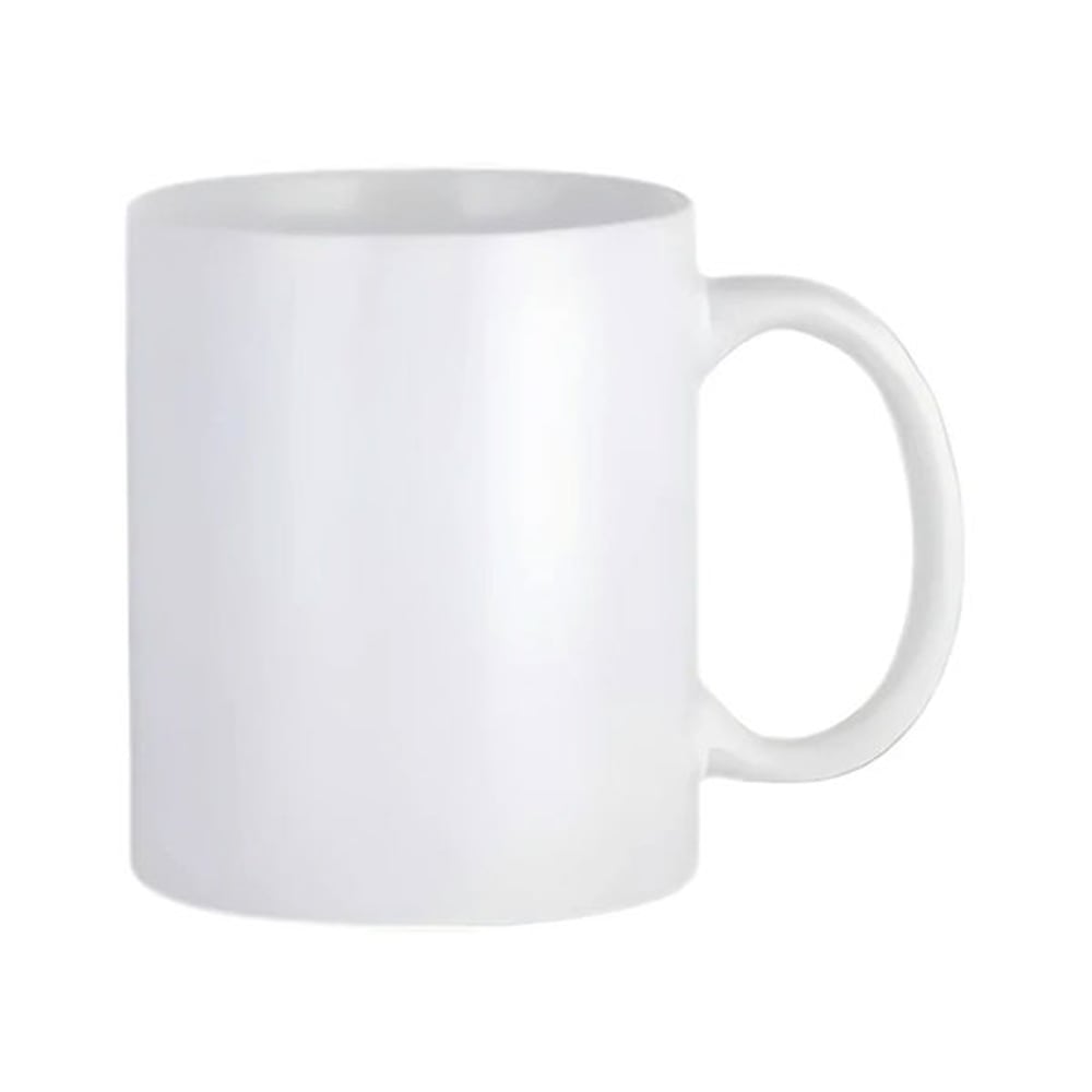 BESTSUB Чаша, керамична, с дръжка, в кутия, 330 ml, бяла