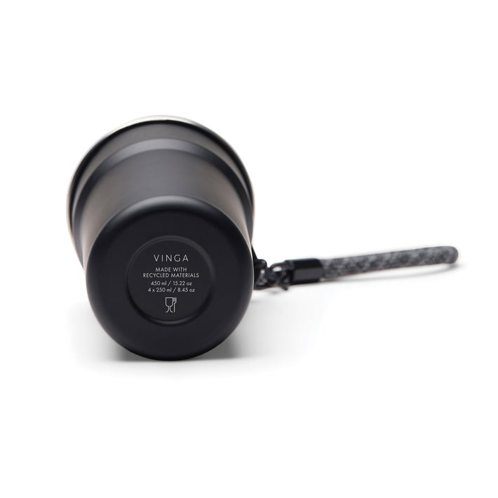 Комплект чаши Vinga, с примка и капак, 450 ml, в кутия, 4 броя