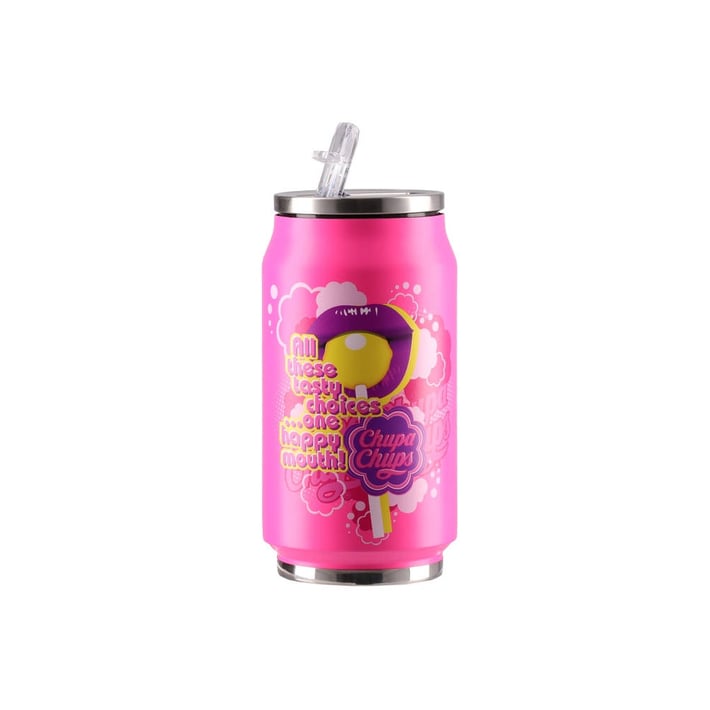 Бутилка-кенче Best Buy Fizzcan, Chupa Chups, 320 ml, асорти