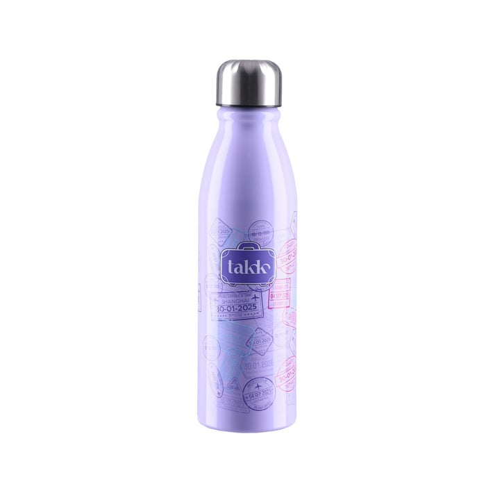 Бутилка Takk Hydro Class, стомана 600 ml, асорти