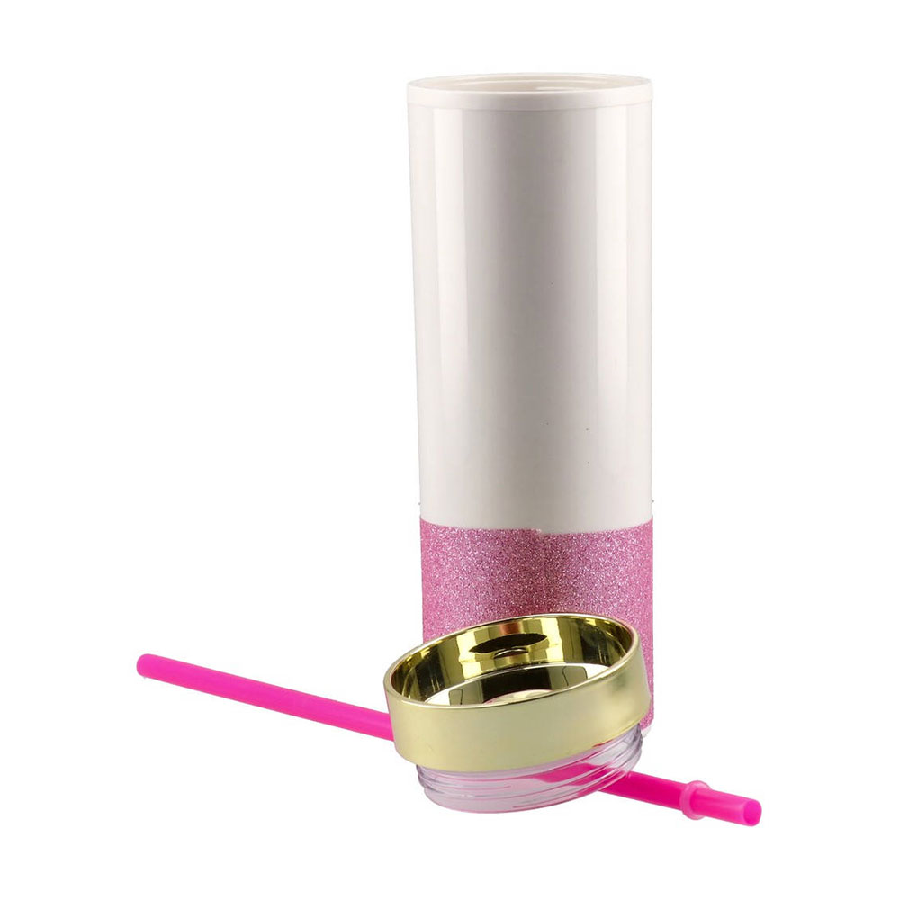 Чаша Takk Style Trend, със сламка, 470 ml, асорти