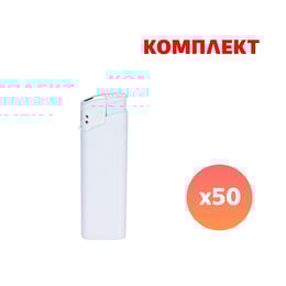 Tom Запалка ЕB-15, пластмасова, бяла, с пълноцветен печат, 50 броя