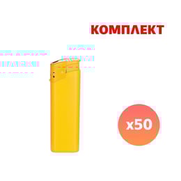 Tom Запалка ЕB-15, пластмасова, жълта, с пълноцветен печат, 50 броя