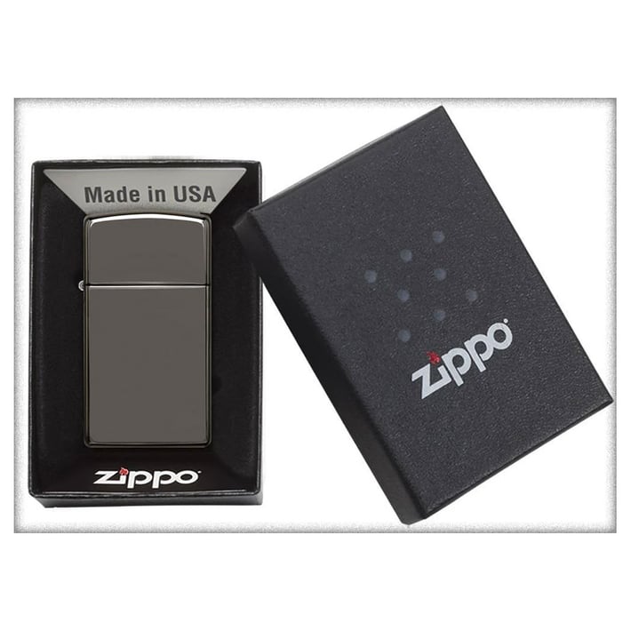 Zippo Запалка 20492 - Slim Black Ice