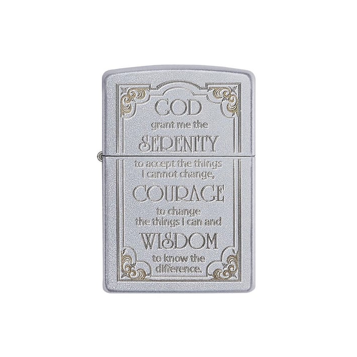 Zippo Запалка 28458 - Serenity Prayer