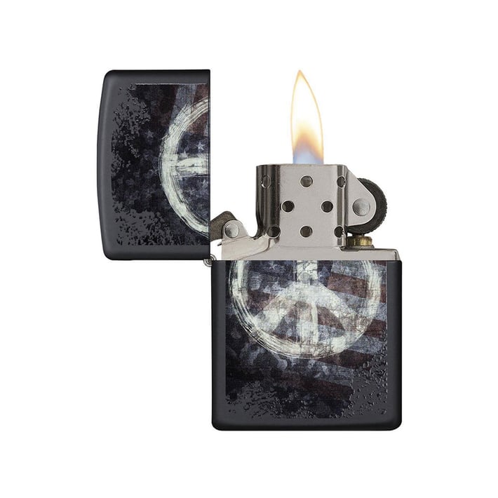 Zippo Запалка 28864 - Peace on Flag