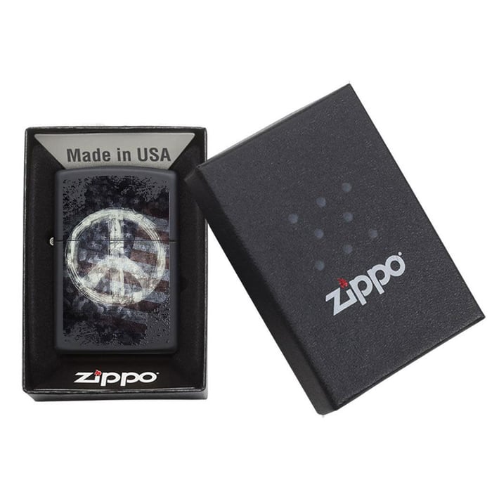 Zippo Запалка 28864 - Peace on Flag