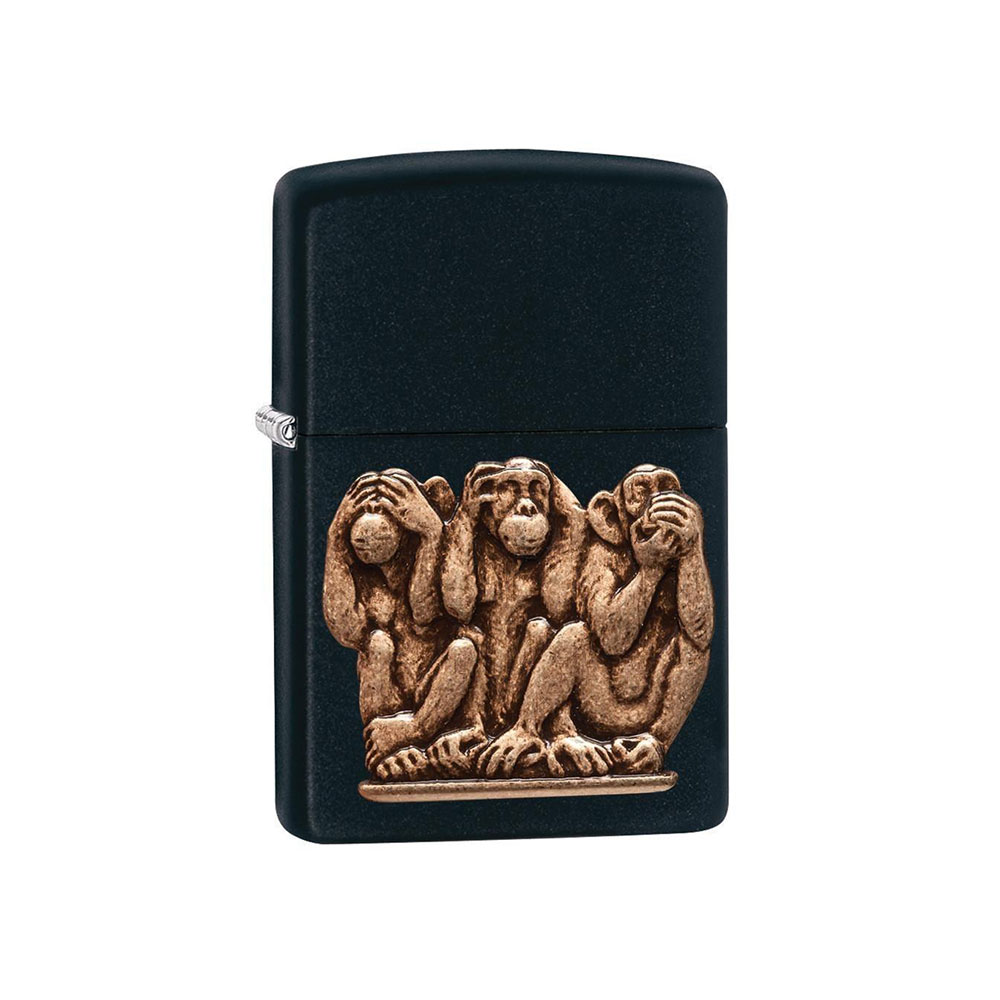 Zippo Запалка 29409 - Three monkeys