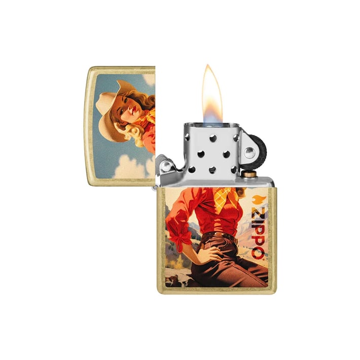 Zippo Запалка 46248 - Cowgirl Design