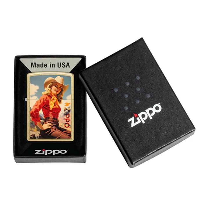 Zippo Запалка 46248 - Cowgirl Design