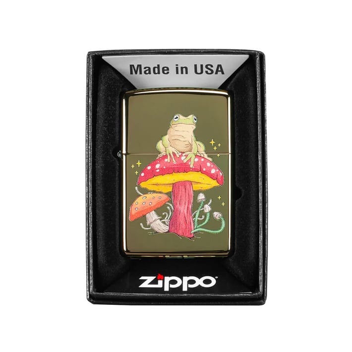 Zippo Запалка 48973 - Mystical Frog Design