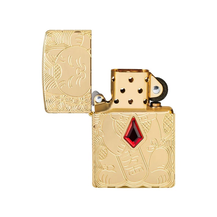 Zippo Запалка 49802 - Lucky Cat Design