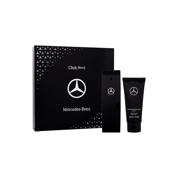 Mercedes-Benz Парфюм Club Black, FR M, Eau de toilette, 100 ml, в комплект с душ гел 100 ml, мъжки