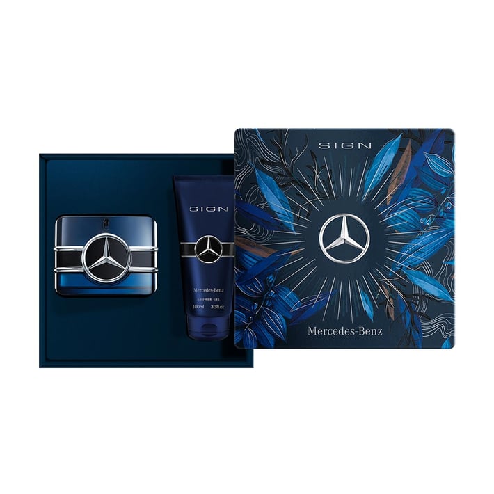 Mercedes-Benz Парфюм Sign, FR M, Eau de parfum, 50 ml, в комплект с душ гел 100 ml, мъжки