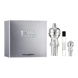 Karl Lagerfeld Парфюм Ikonik, Eau de parfum, мъжки, комплект от 100, 7.5 и 4.5 ml