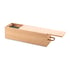 Кутия за вино Vinbox, дървена, с дръжка, 9.5 х 9.5 х 34.5 cm