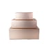 Office 1 Кутия Natural, с магнитно затваряне, сгъваема, 33 х 25 х 12 cm, златиста