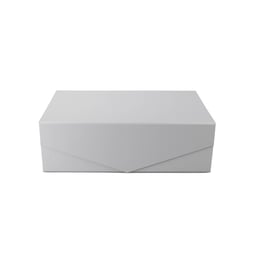 Office 1 Кутия Matt, с магнитно затваряне, сгъваема, 31 х 20 х 10 cm, сива