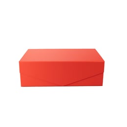 Office 1 Кутия Matt, с магнитно затваряне, сгъваема, 35 х 23 х 10 cm, червена