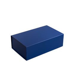 Office 1 Кутия Colorful, с магнитно затваряне, сгъваема, 35 х 20.5 х 11.3 cm, синя