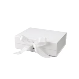 Office 1 Кутия Gift Box, с магнитно затваряне, 24 х 18 х 7.8 cm, бяла