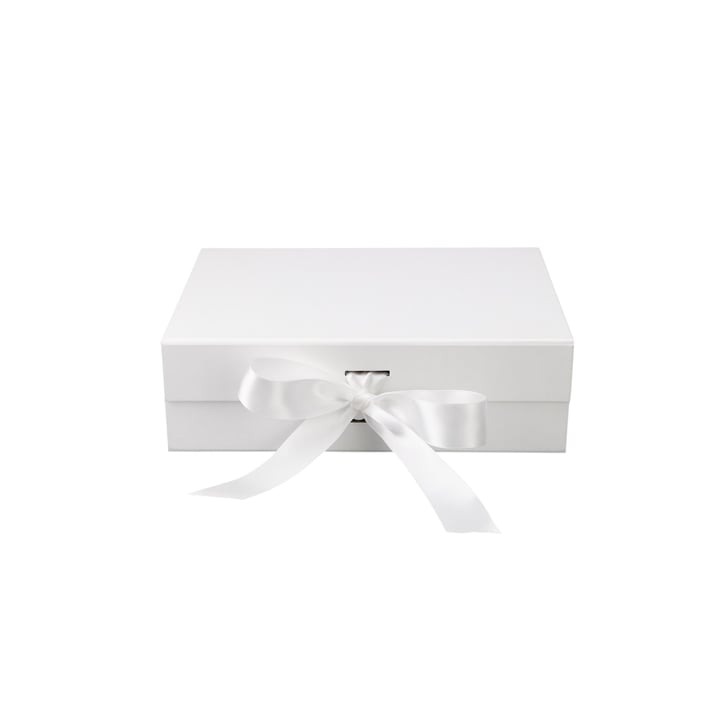 Office 1 Кутия Gift Box, с магнитно затваряне, 26 х 23 х 9.5 cm, бяла