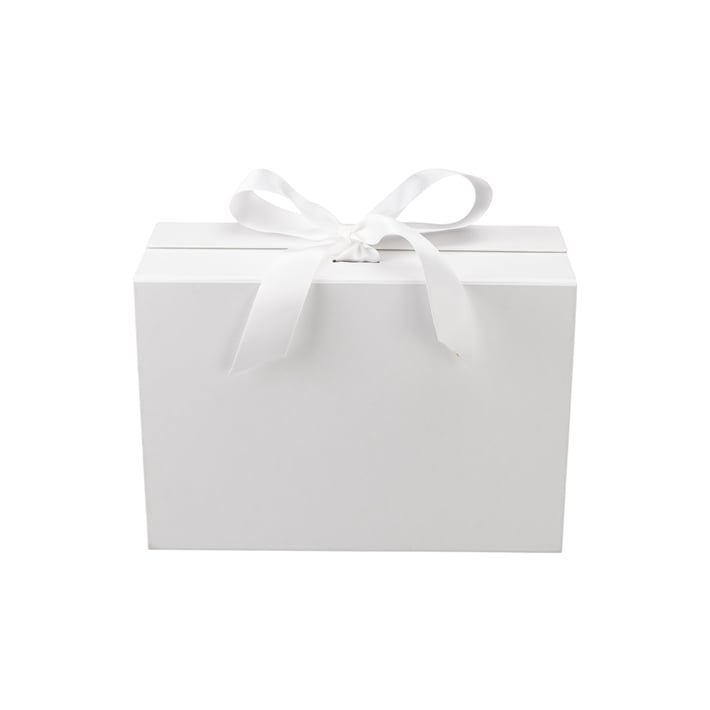 Office 1 Кутия Gift Box, с магнитно затваряне, 26 х 23 х 9.5 cm, бяла