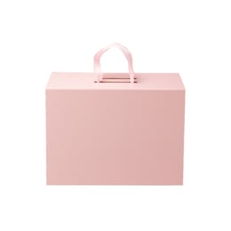 Office 1 Кутия Handle, сгъваема, 38 х 28 х 13.5 cm, с дръжки, розова