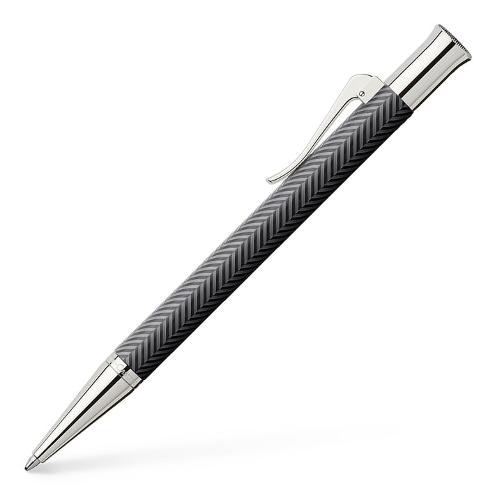 Graf von Faber-Castell Химикалка Guilloche Ciselé, антрацит