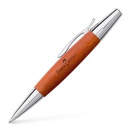 Faber-Castell Химикалка E-motion Pearwood, кафяво дърво