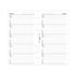 Filofax Пълнител за органайзер Personal, за имена, адреси и телефони