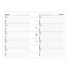 Filofax Пълнител за органайзер Pocket, за контакти