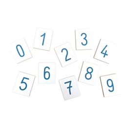 Nowa Szkola Плочки с релефни тактилни цифри, от 0 до 9, 10 броя