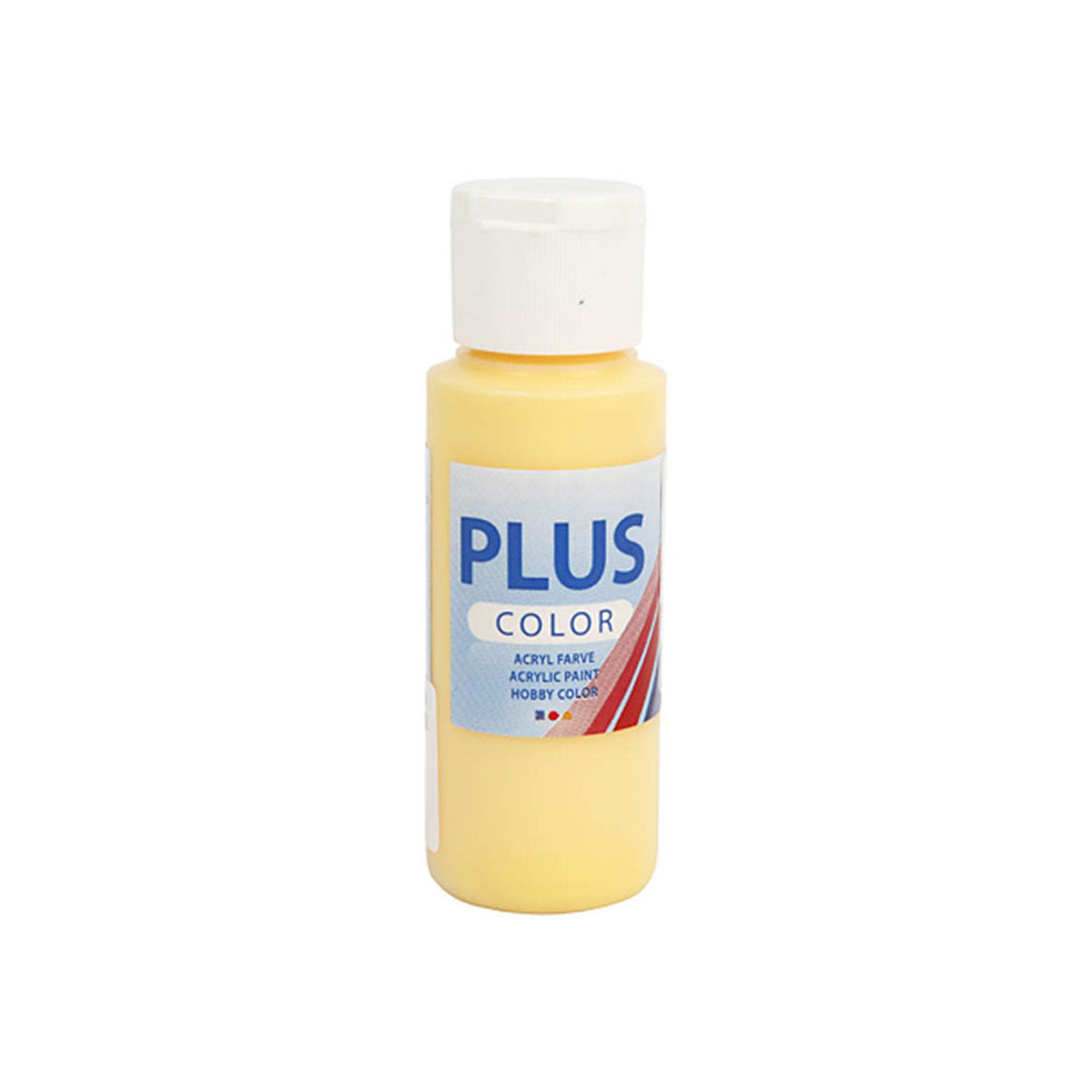 Creativ Company Акрилна боя Plus Color, 60 ml, жълта