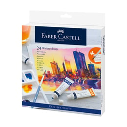 Faber-Castell Акварелни бои Creative Studio, 9 ml, 24 цвята