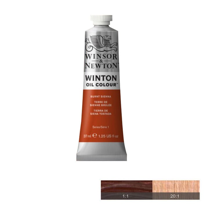 Winton Маслена боя, Burnt Sienna, 37 ml