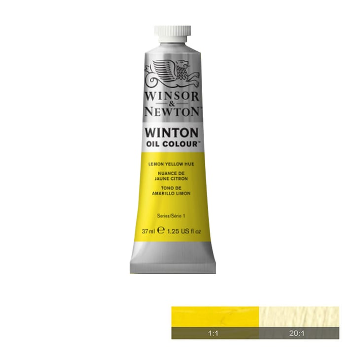 Winton Маслена боя, Lemon Yellow Hue, 37 ml